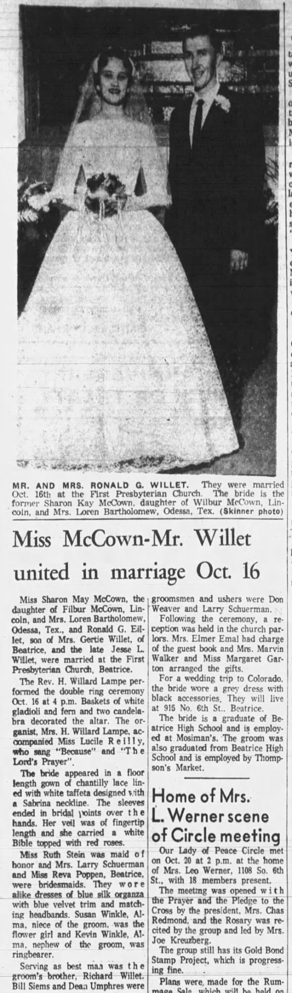 Clipping from Beatrice Daily Sun